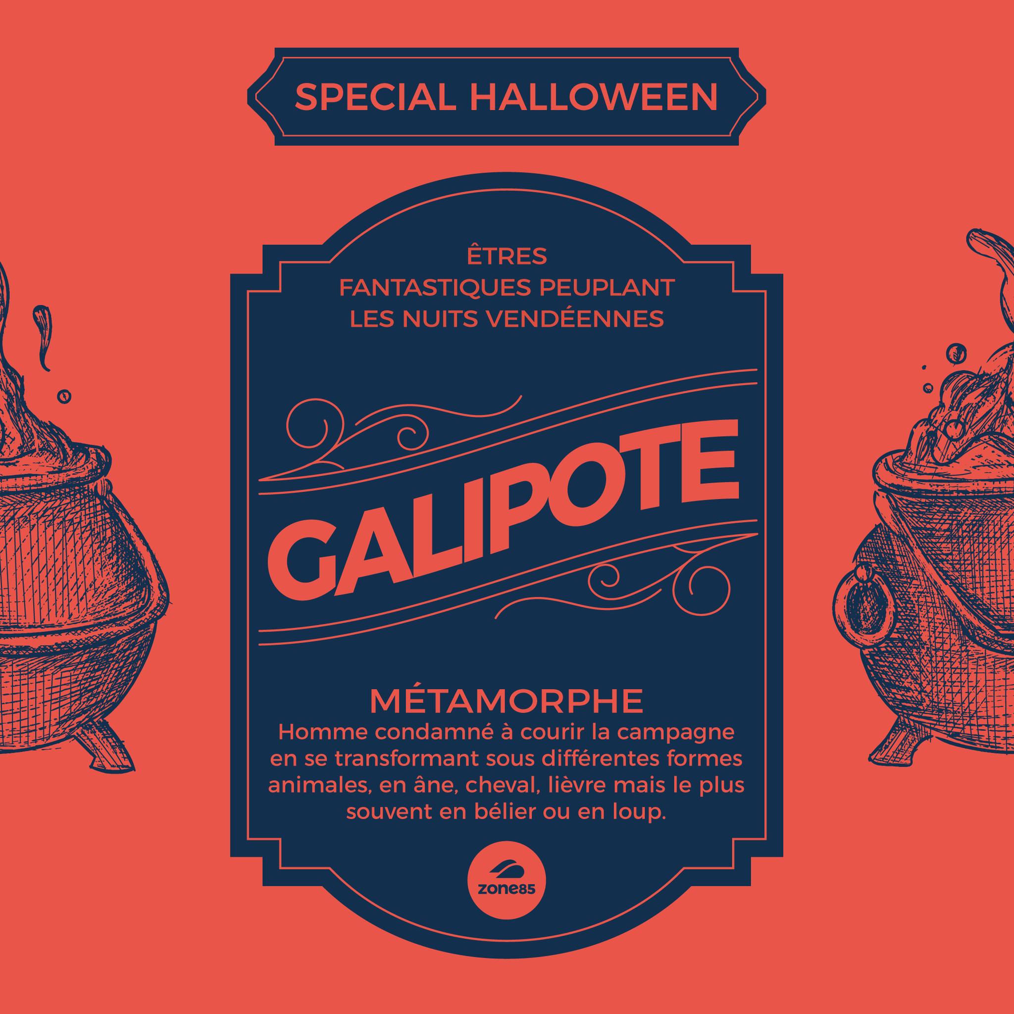 Halloween en Vendée Créature fantastique la galipote