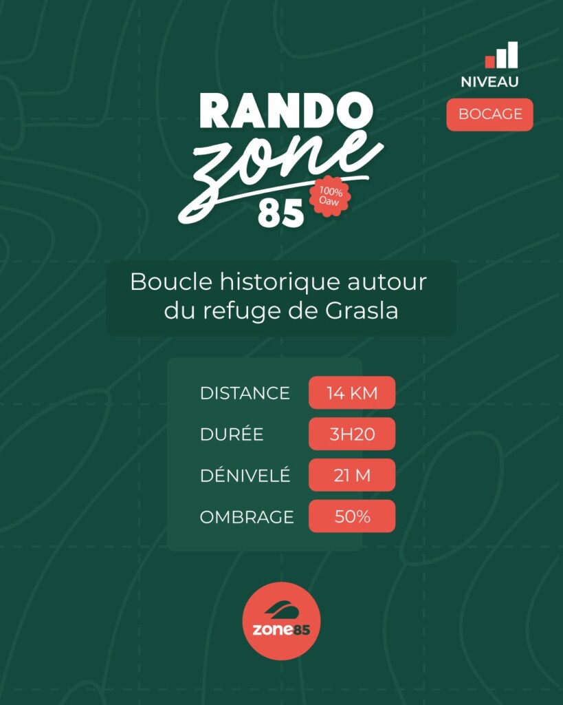 Vignette randonnée en forêt de Grasla